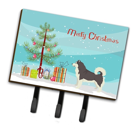Carolines Treasures Alaskan Malamute Christmas Tree Leash or Key Holder CK3513TH68